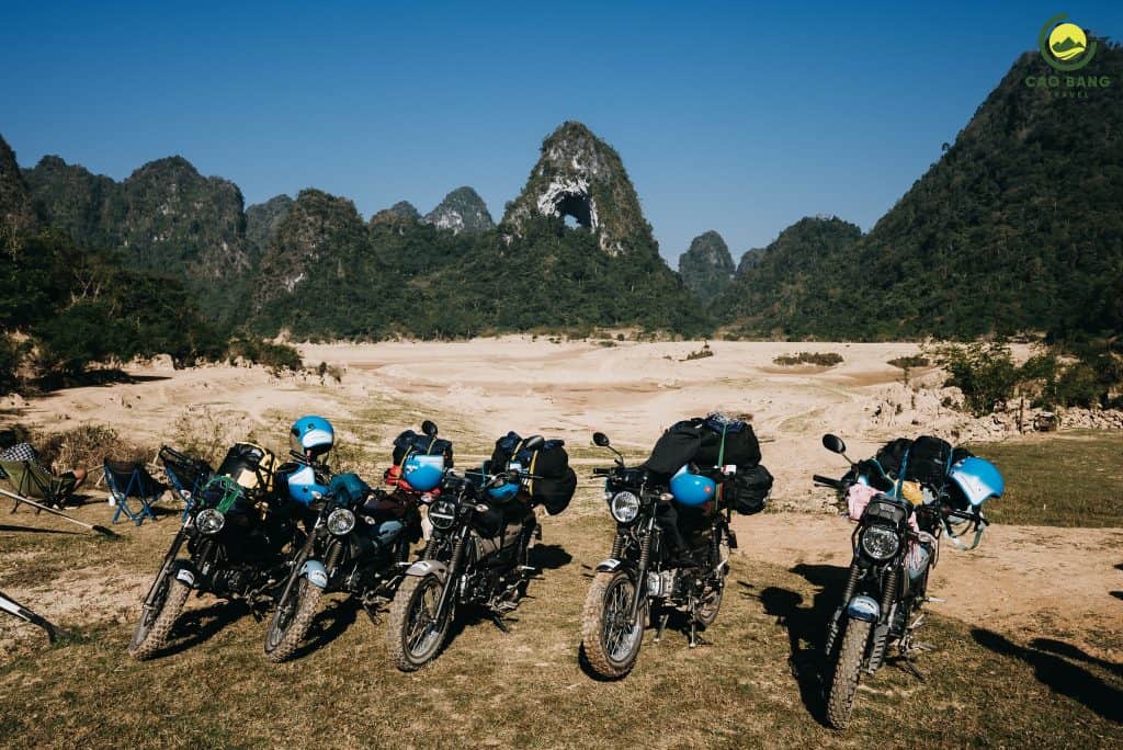 Motorcycle adventure exploring Sapa's stunning valley scenery and rugged mountain trails.