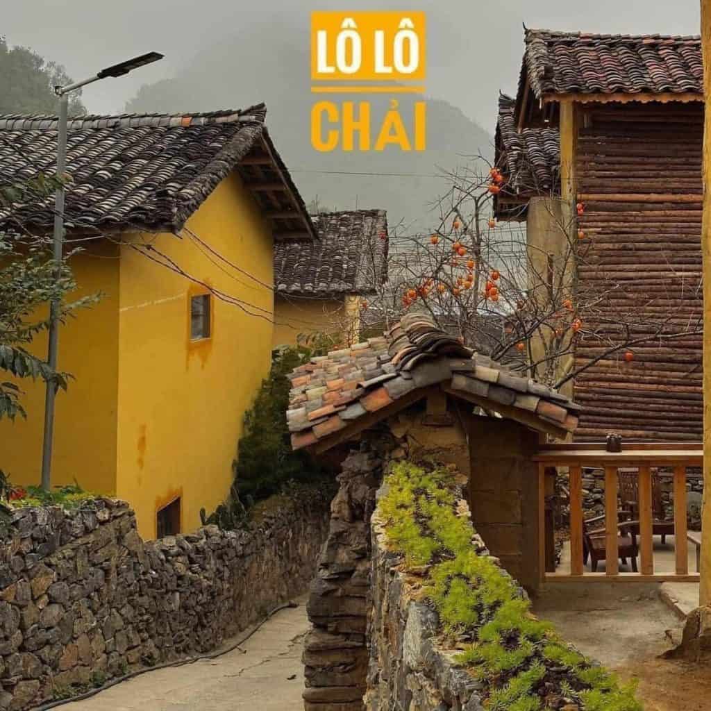 Charming rustic village scene with colorful houses and lush greenery, perfect for cultural explorati.