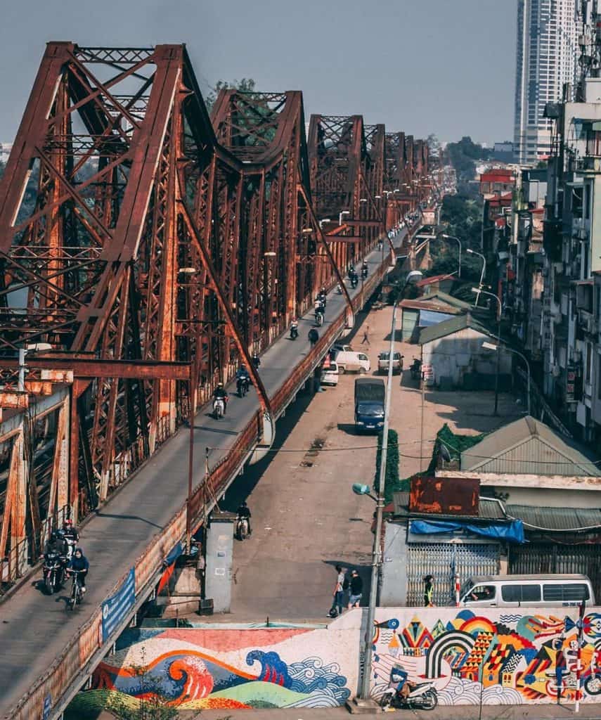 Iconic red bridge spanning the bay, offering breathtaking views and memorable experiences.