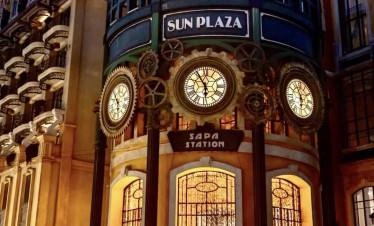 Sun Plaza Sapa Station - Iconic architectural landmark in Sapa.