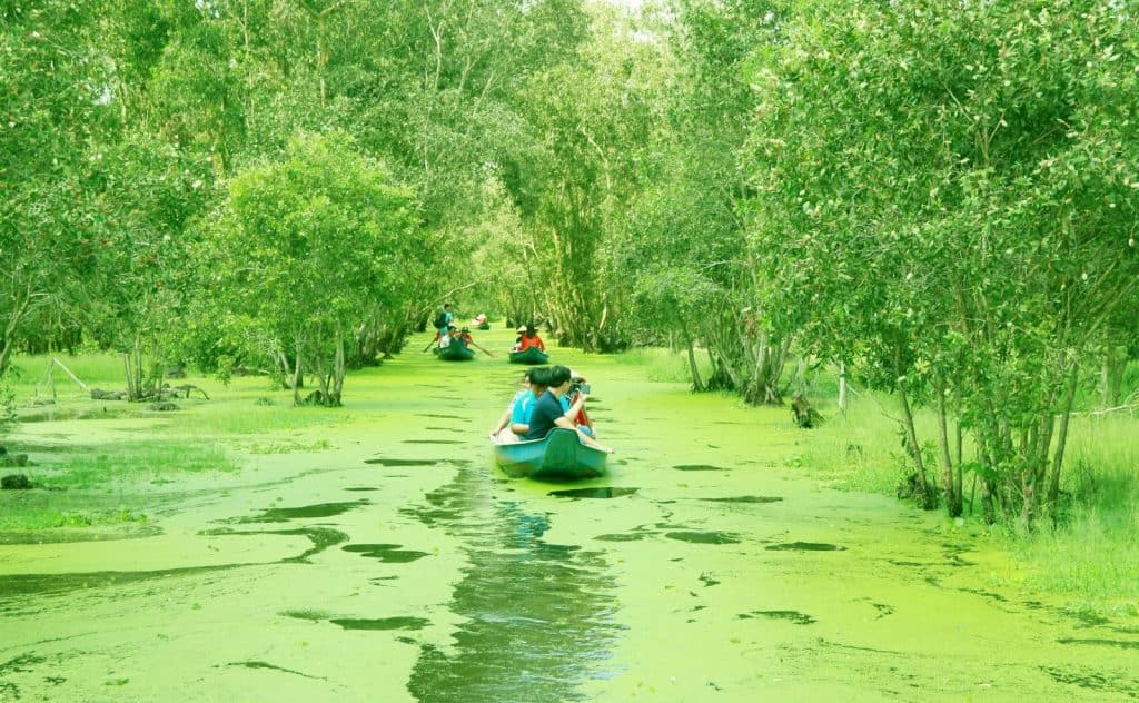 Mekong delta canoe tour - peaceful river adventure - ViettrendTour.