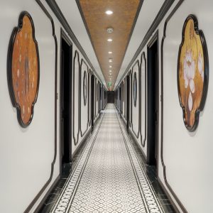 corridor-heritage-hallway-lotus-art-catherine-cruise-halong-bay-viettrendtour