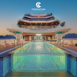 pool-infinity-deck-sunrise-catherine-cruise-halong-bay-viettrendtour