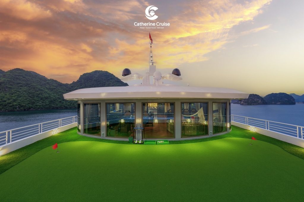 Luxurious yacht with panoramic views at sunset, perfect for exclusive cruises and island adventures.