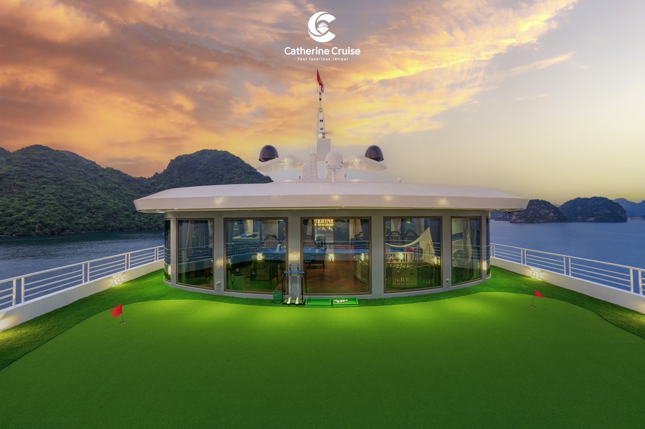 Luxurious yacht with panoramic views at sunset, perfect for exclusive cruises and island adventures.