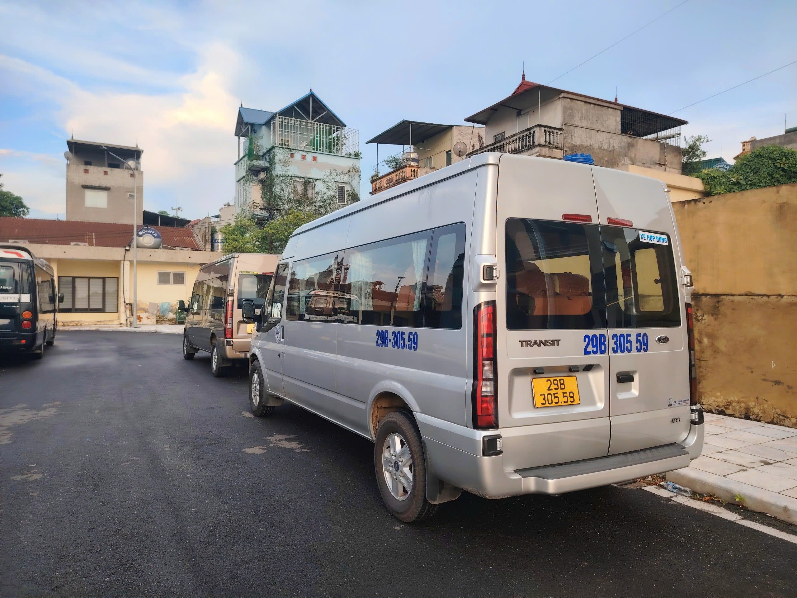 Hanoi to Sapa private transfer van, comfortable and reliable transportation service.