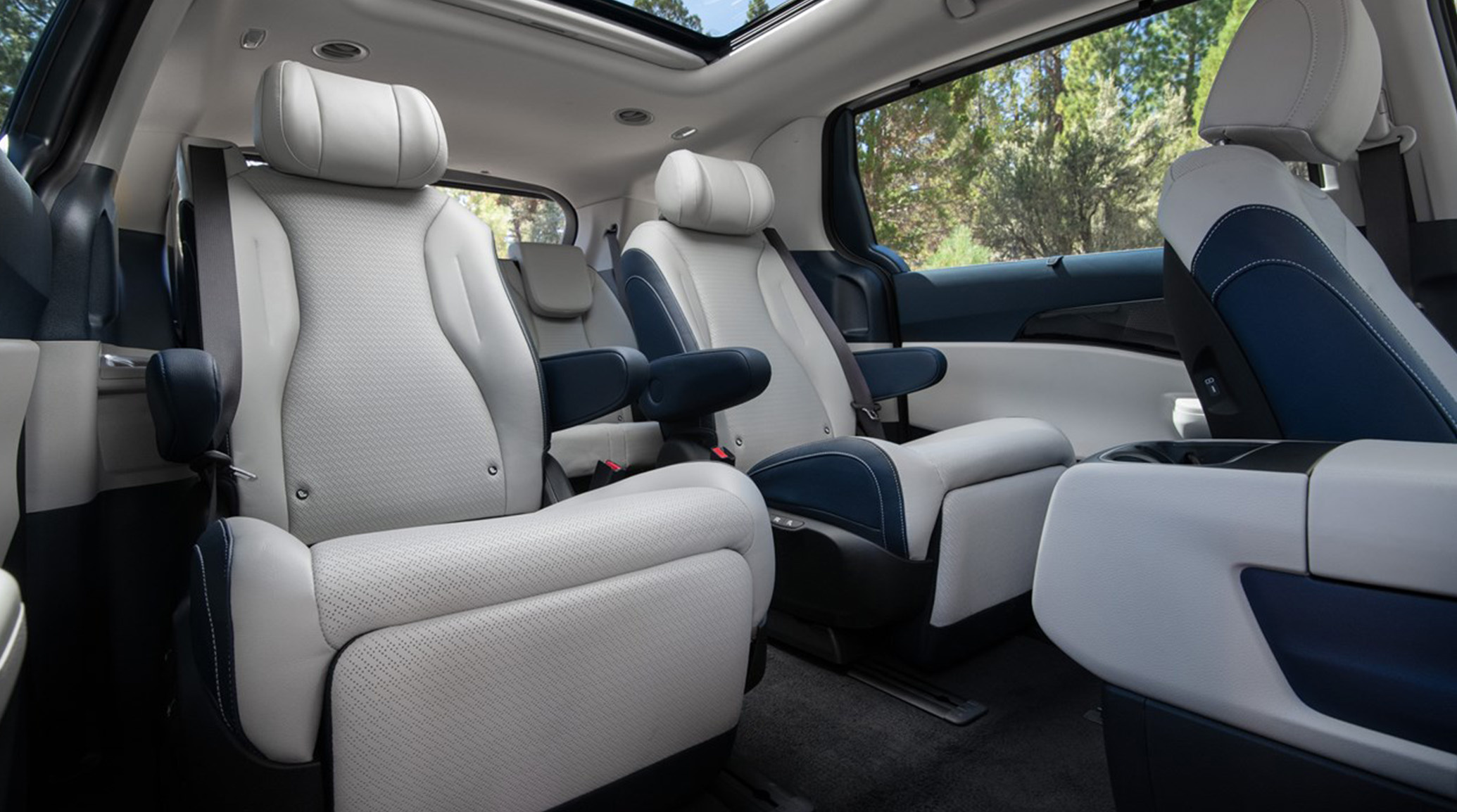 Comfortable van interior for seamless Hanoi to Sapa journey.