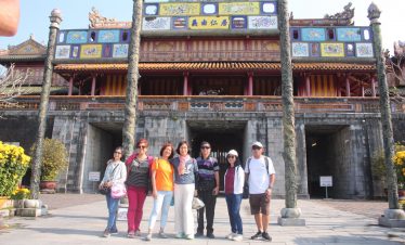Hoi An Ancient Town cultural exploration with group of travelers.