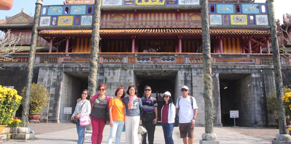Hoi An Ancient Town cultural exploration with group of travelers.
