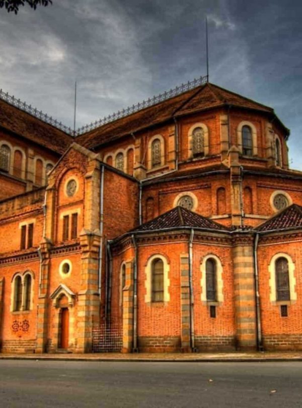 Cathedral Notre Dame Hanoi, a stunning example of French colonial architecture in Vietnam.