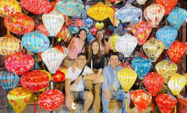 Vibrant lantern display in Hoi An, perfect for cultural exploration and photography. Experience the.