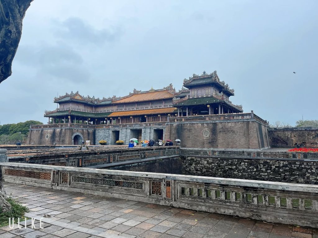 Majestic Hue Imperial City with historic architecture and cultural significance.