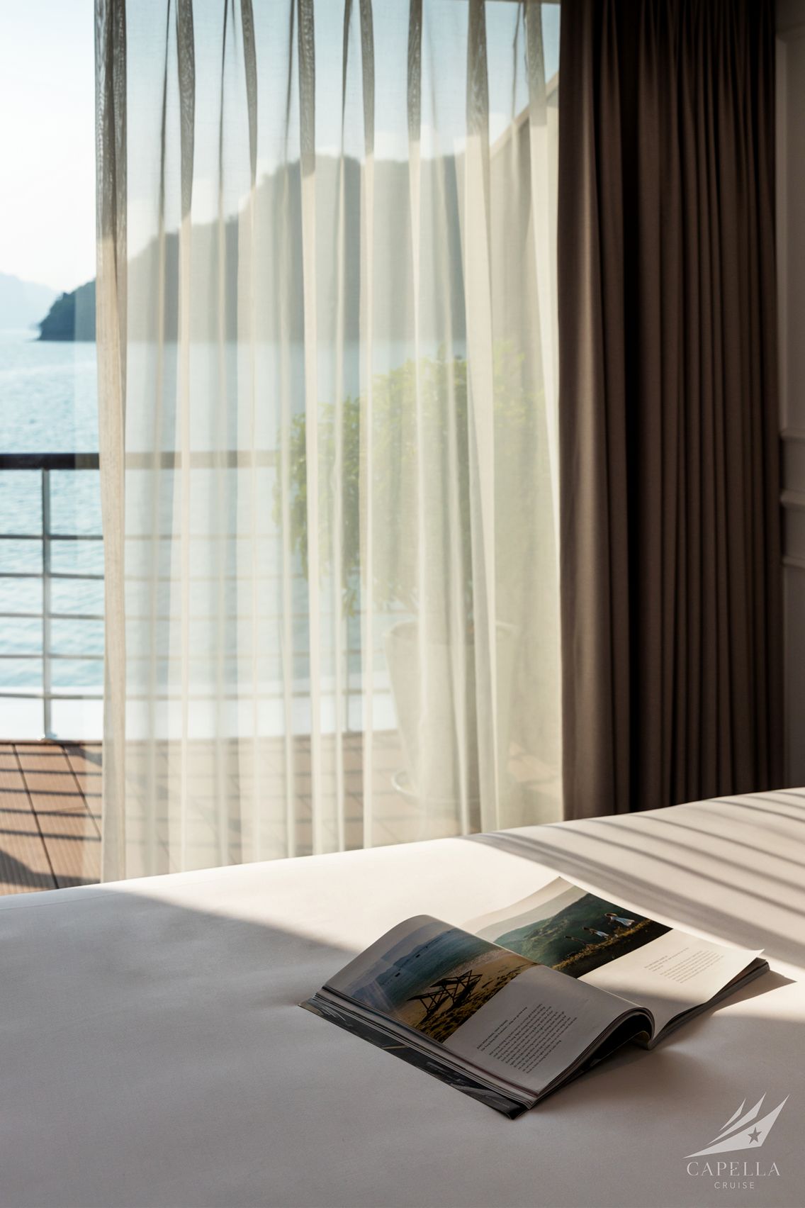 Breathtaking ocean view room at a luxury Vietnam travel resort, perfect for serene relaxation.