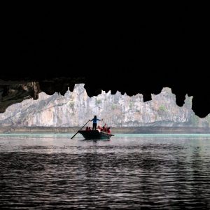 bamboo-boat-cave-exploration-capella-cruise-lan-ha-bay-viettrendtour