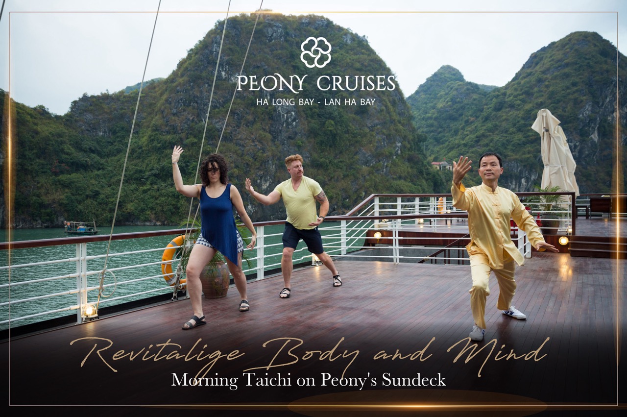 ViettrendTour Peony Cruise Halong Bay 1 Night - Relaxing onboard dance performance with scenic bay v.