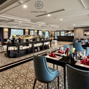 restaurant-elegant-dining-room-panorama-doris-cruise-lan-ha-bay-viettrendtour