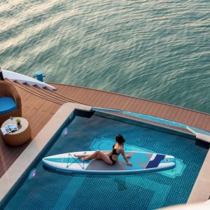 swimming-pool-sup-relaxation-capella-cruise-lan-ha-bay-viettrendtour