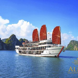 exterior-cruise-ship-alisa-premier-cruise-halong-bay-viettrendtour