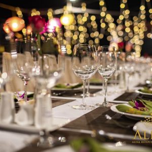 gala-dinner-lights-alisa-premier-cruise-halong-bay-viettrendtour