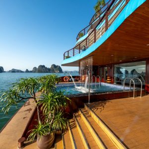 pool-terrace-cycad-cruise-bai-tu-long-bay-viettrendtour