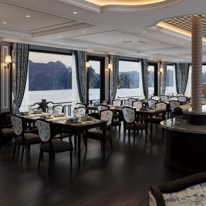 restaurant-panoramic-view-majesty-prime-lan-ha-bay-viettrendtour