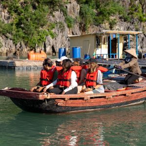 vung-vieng-fish-farm-boat-viettrendtour